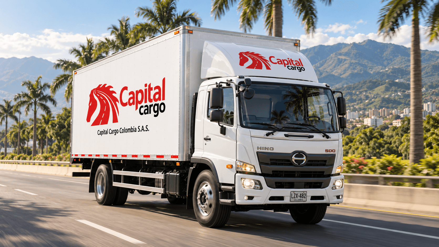 Vehículo de Capital Cargo listo para transportar tu carga
