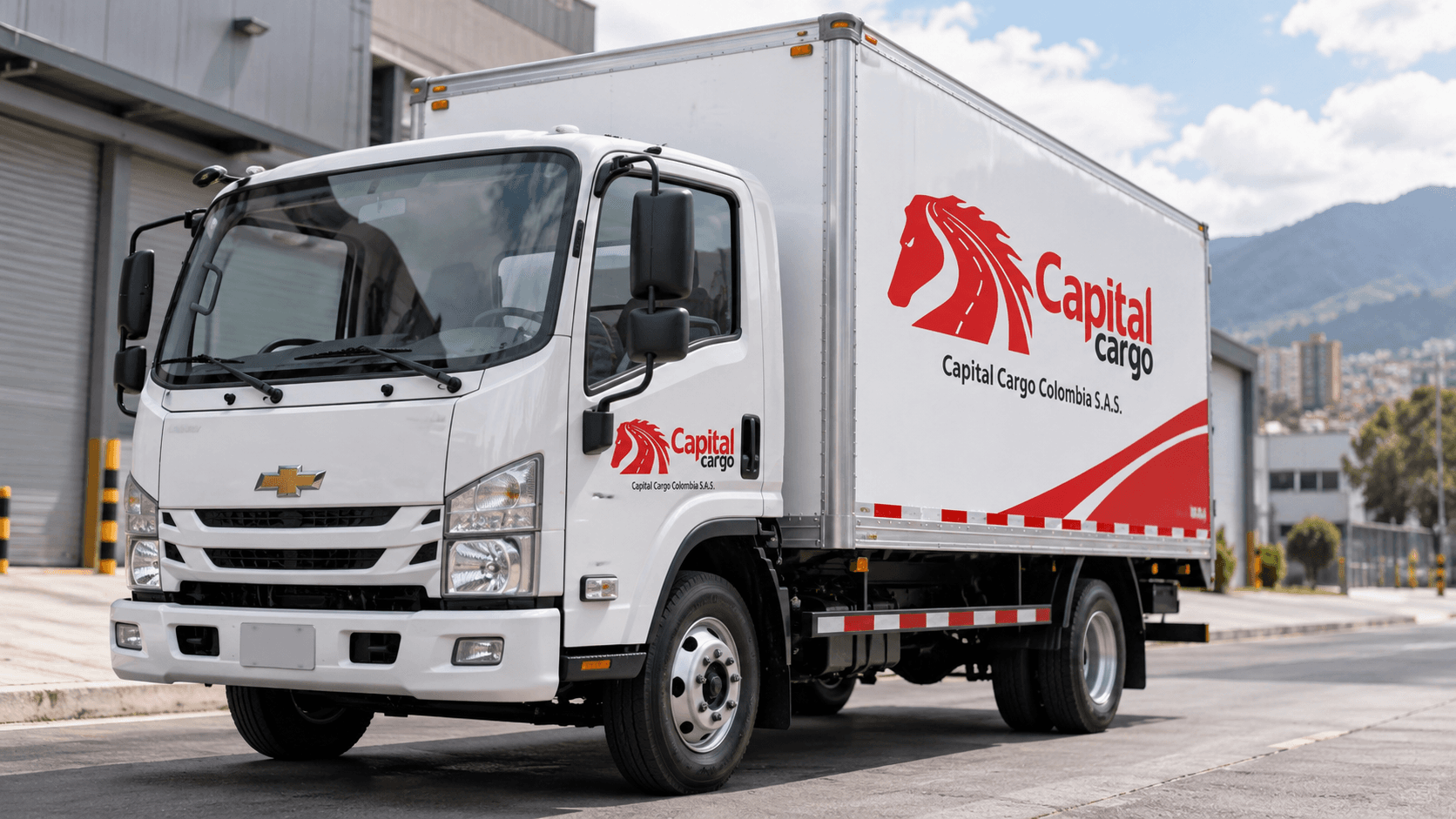 Camión pequeño NPR de Capital Cargo para carga urbana y regional